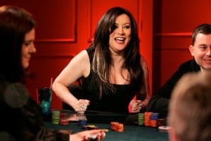 Jennifer Tilly Winning big at Party Poker Big Game IV Jennifer Tilly Winning big at Party Poker Big Game IV